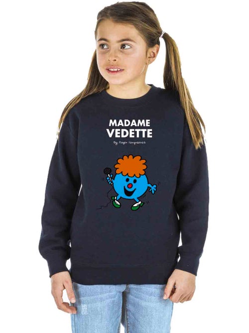 Sweat Enfant MADAME VEDETTE - Kiabi