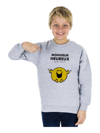 Sweat Enfant MONSIEUR HEUREUX