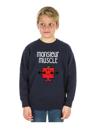 Sweat Enfant MONSIEUR MUSCLE