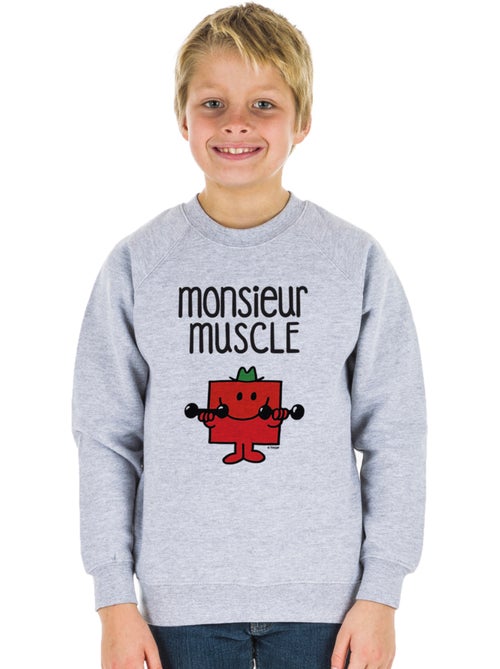 Sweat Enfant MONSIEUR MUSCLE - Kiabi Sweat Enfant MONSIEUR MUSCLE - Kiabi