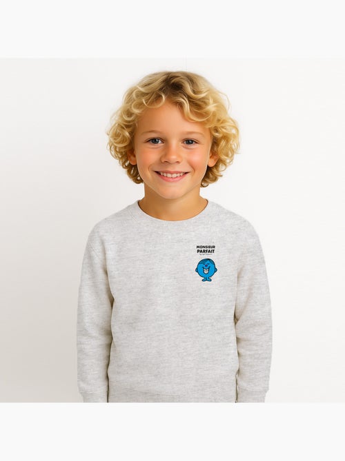 Sweat Enfant MONSIEUR PARFAIT CŒUR - Kiabi