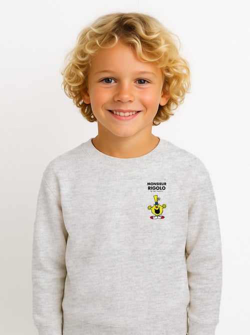 Sweat Enfant MONSIEUR RIGOLO CŒUR - Kiabi
