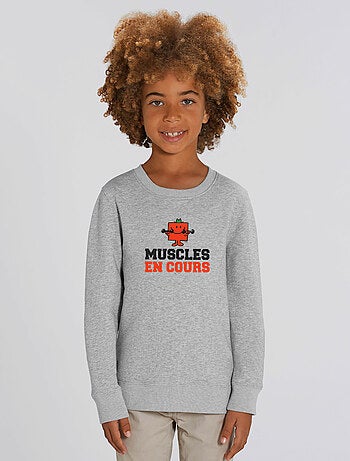 Sweat Enfant MUSCLES EN COURS