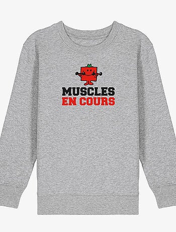 Sweat Enfant MUSCLES EN COURS
