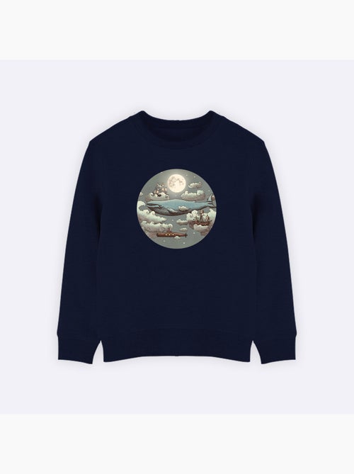 Sweat Enfant OCEAN MEETS SKY - Kiabi