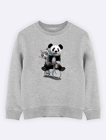 Sweat Enfant PANDA BICYCLE