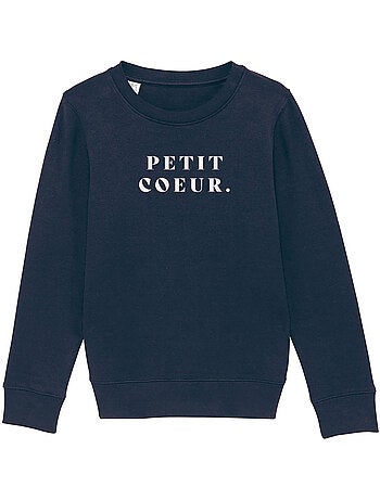 Sweat Enfant PETIT COEUR ROSE WAF