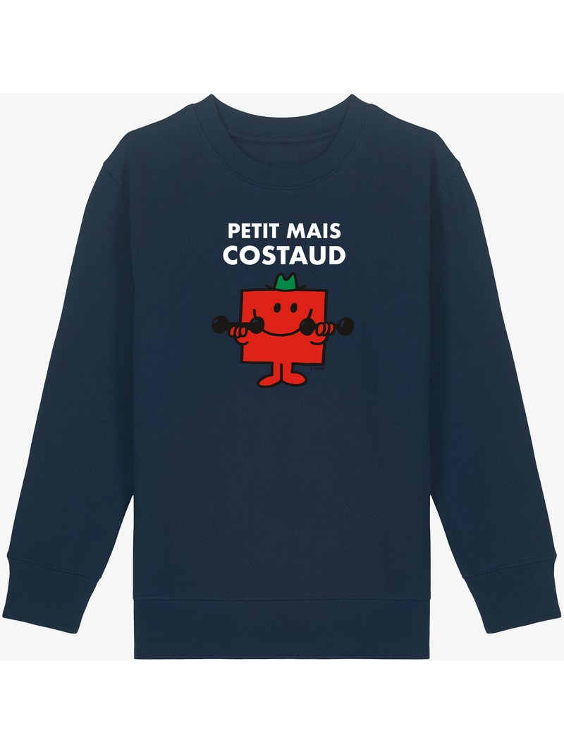 Sweat Enfant PETIT MAIS COSTAUD Bleu marine - Kiabi