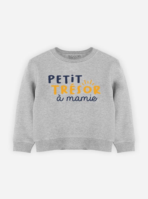 Sweat Enfant PETIT TRESOR A MAMIE - Kiabi