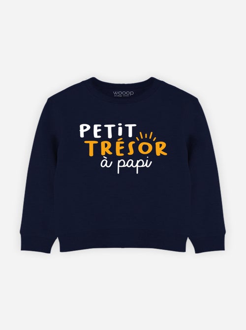 Sweat Enfant PETIT TRESOR A PAPI - Kiabi