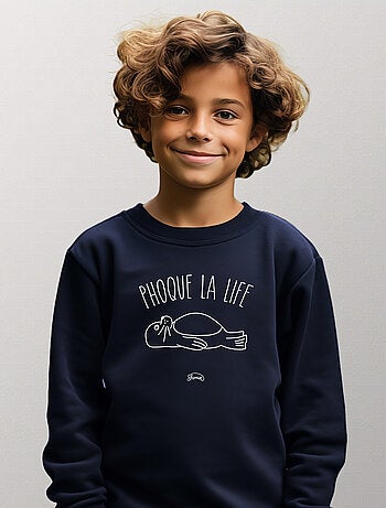 Sweat Enfant PHOQUE LA LIFE