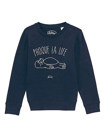 Sweat Enfant PHOQUE LA LIFE