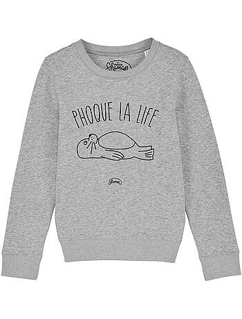 Sweat Enfant PHOQUE LA LIFE
