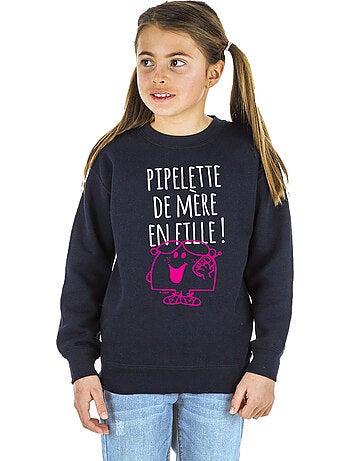 Sweat Enfant PIPELETTE DE MÈRE EN FILLE