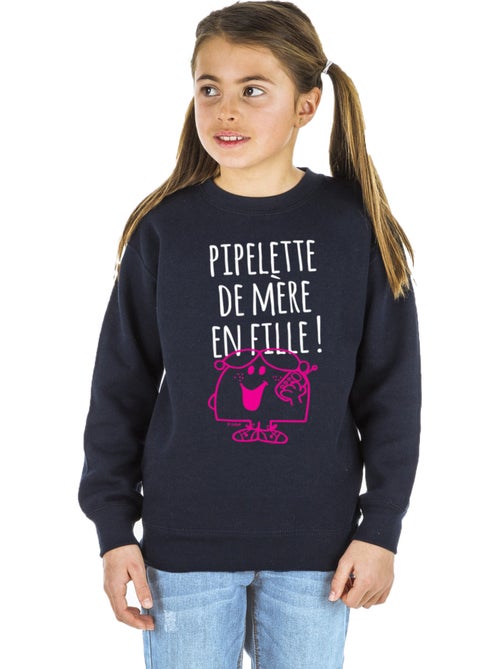 Sweat Enfant PIPELETTE DE MÈRE EN FILLE - Kiabi