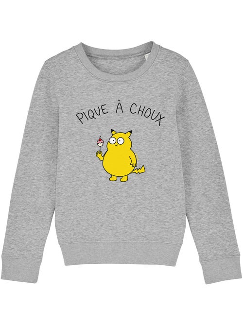 Sweat Enfant PIQUE À CHOUX - Kiabi