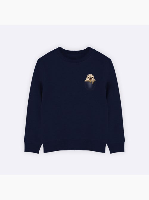 Sweat Enfant POCKET SLOTH - Kiabi