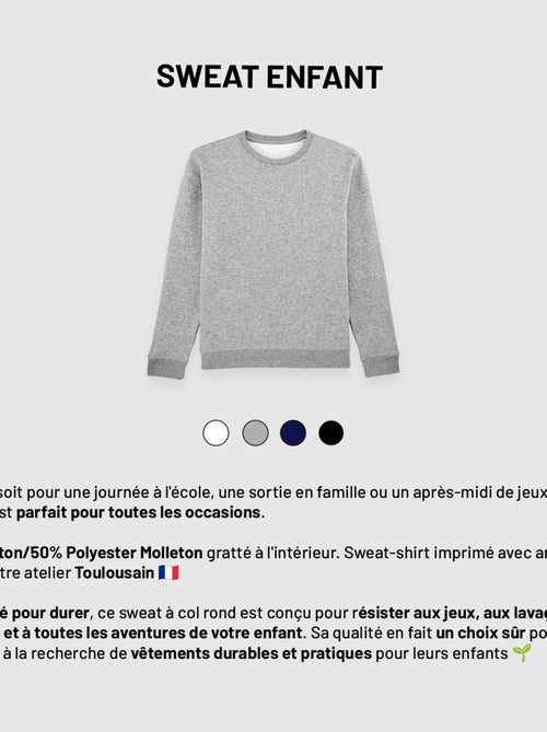 Sweat Enfant POMPON - Kiabi