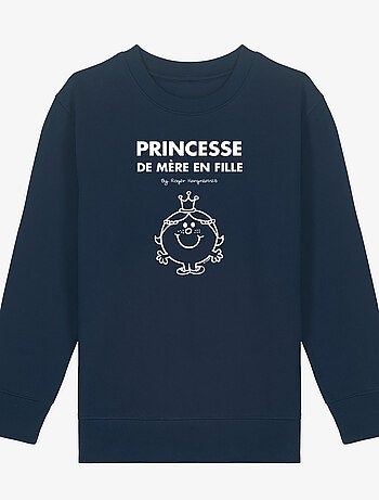 Sweat Enfant PRINCESSE DE MÈRE EN FILLE