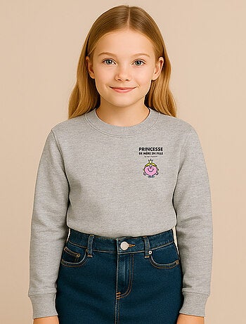 Sweat Enfant PRINCESSE DE MÈRE EN FILLE CŒUR