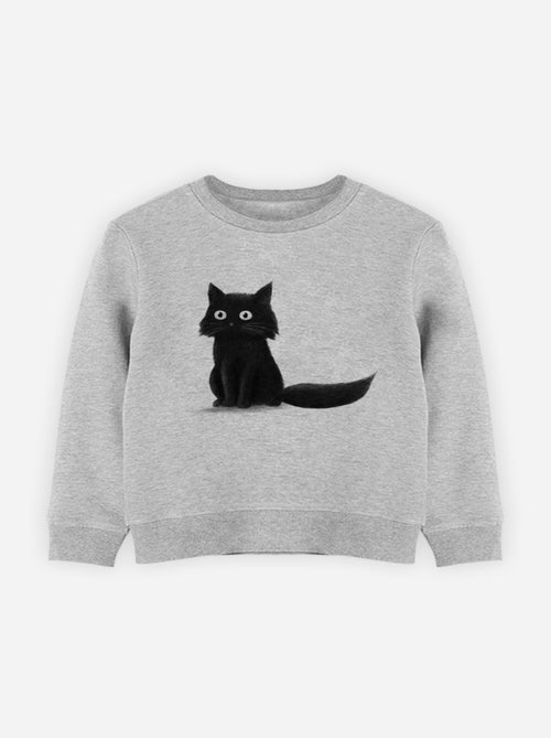 Sweat Enfant SITTING CAT - Kiabi