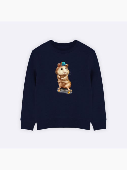 Sweat Enfant SKATEBOARD HAMSTER - Kiabi