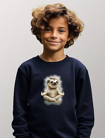 Sweat Enfant SLOTH MEDITATE