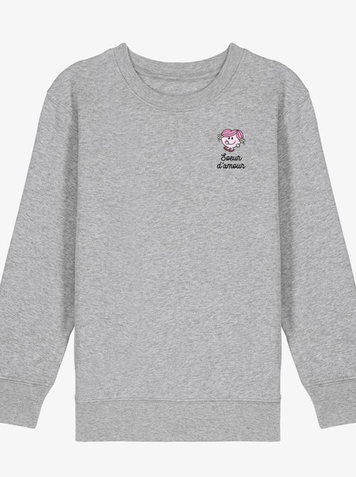 Sweat Enfant SOEUR D AMOUR COEUR - Kiabi