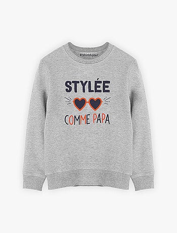Sweat Enfant STYLÉE COMME PAPA