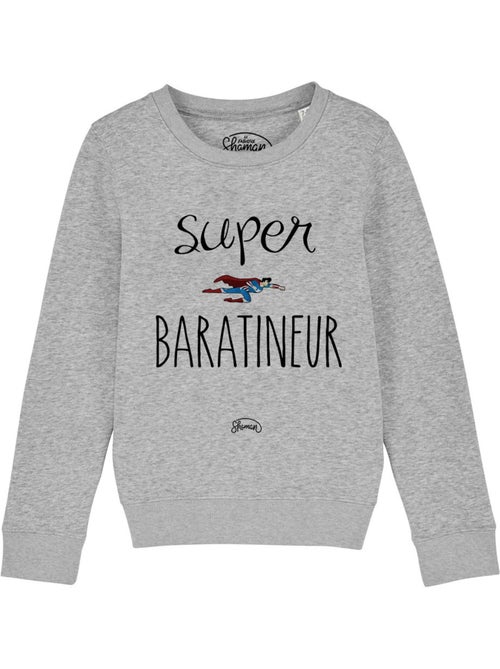 Sweat Enfant SUPER BARATINEUR - Kiabi Sweat Enfant SUPER BARATINEUR - Kiabi