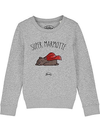 Sweat Enfant SUPER MARMOTTE