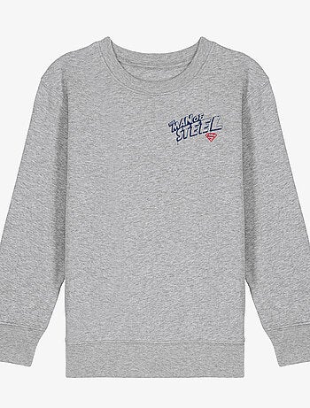 Sweat Enfant SUPERMAN THE MAN OF STEEL CŒUR
