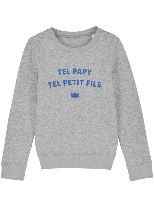 Sweat Enfant TEL PAPY TELLE PETIT FILS WAF - Kiabi