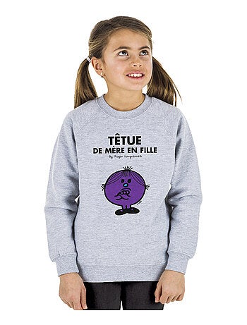 Sweat Enfant TÊTUE DE MÈRE EN FILLE