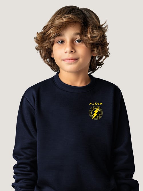 Sweat Enfant THE FLASH LOGO CŒUR - Kiabi