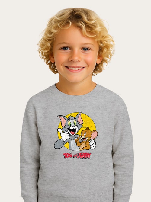 Sweat Enfant TOM AND JERRY THUMBS UP - Kiabi