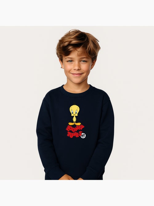Sweat Enfant TWEETY 80TH PORTRAIT - Kiabi Sweat Enfant TWEETY 80TH PORTRAIT - Kiabi