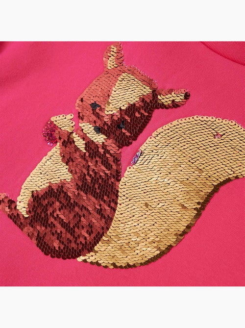 Sweat enfant vif pailleté écureuil - vidaxl - Kiabi