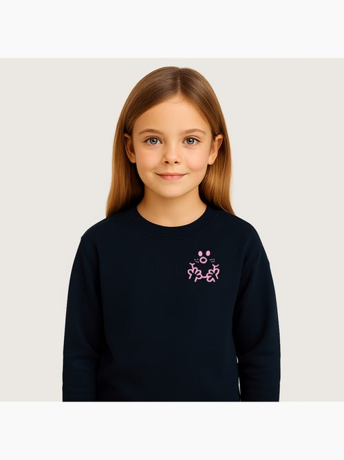 Sweat Enfant VISAGE MADAME CŒUR - Kiabi