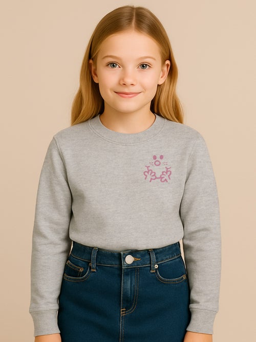 Sweat Enfant VISAGE MADAME CŒUR - Kiabi