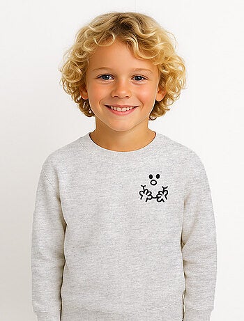Sweat Enfant VISAGE MONSIEUR CŒUR