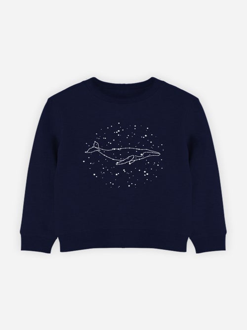 Sweat Enfant WHALE CONSTELLATION - Kiabi