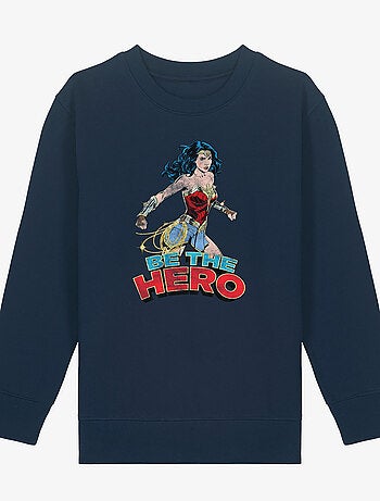 Sweat Enfant WONDER WOMAN BE THE HERO 2