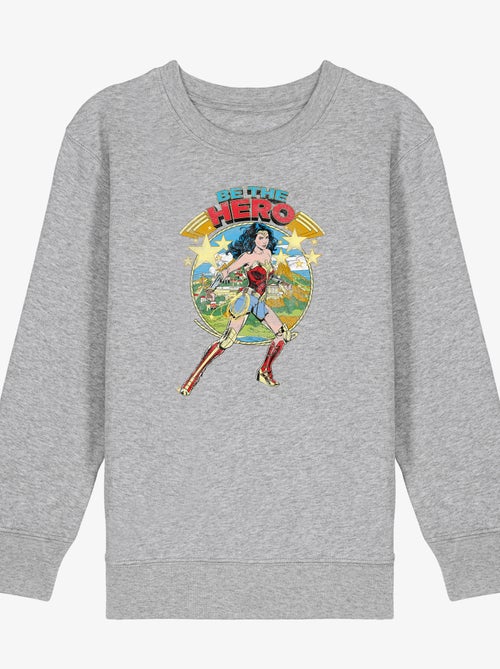 Sweat Enfant WONDER WOMAN BE THE HERO - Kiabi