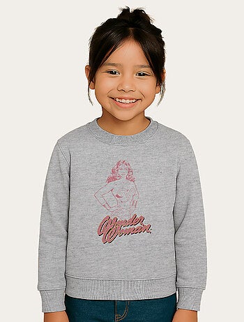 Sweat Enfant WONDER WOMAN PINK