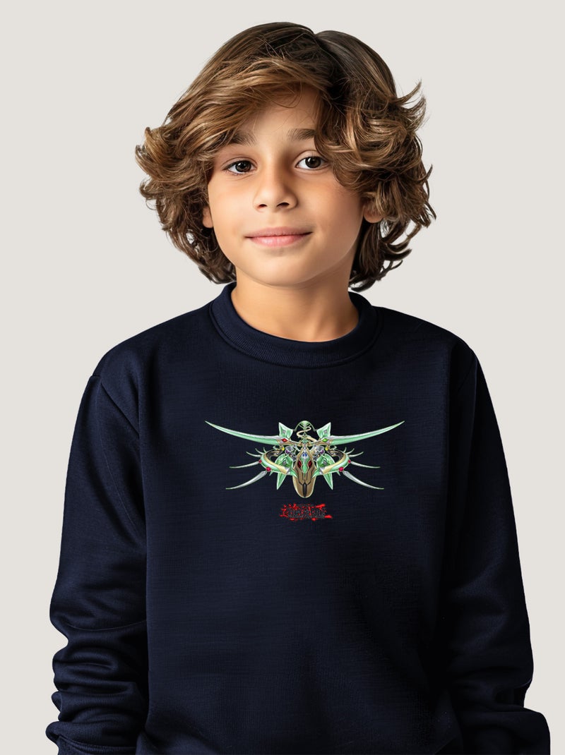 Sweat Enfant YU GI OH 12 Bleu marine - Kiabi