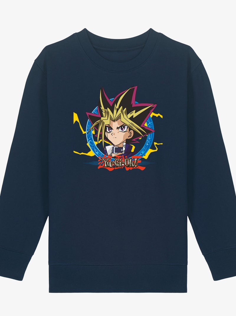 Sweat Enfant YU GI OH 2 Bleu marine - Kiabi