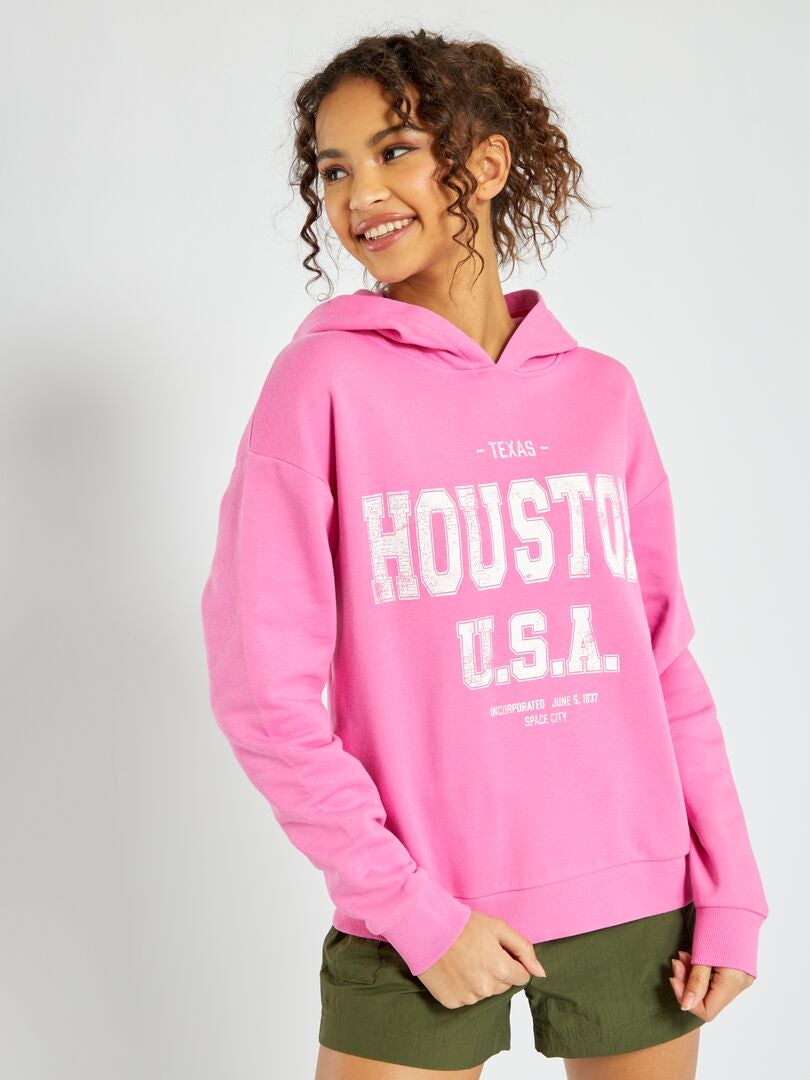 sweat asics femme rose