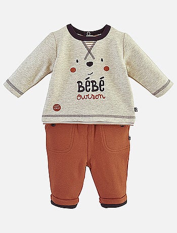 SWEAT ET PANTALON MOLLETON DONAL