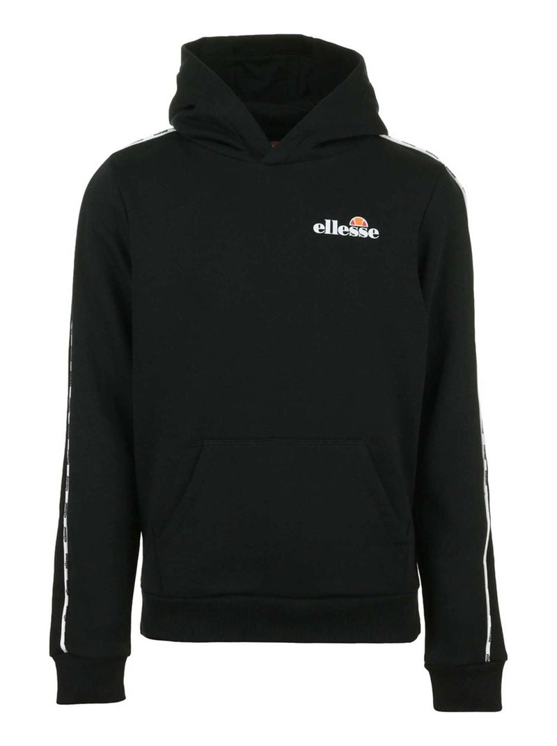 Sweat Evano Jnr Oh Hoody Noir Blanc - Kiabi